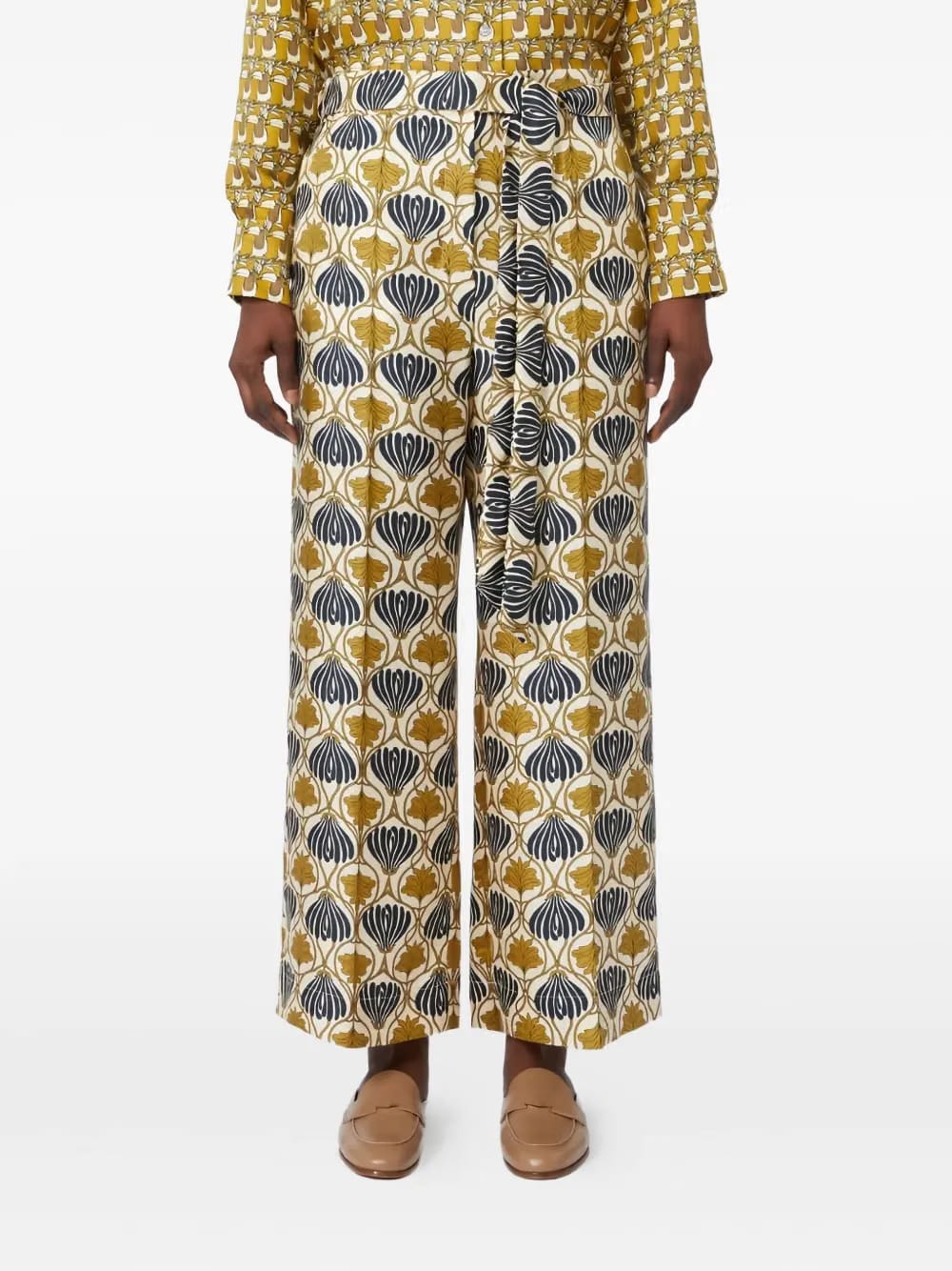 Timec silk trousers