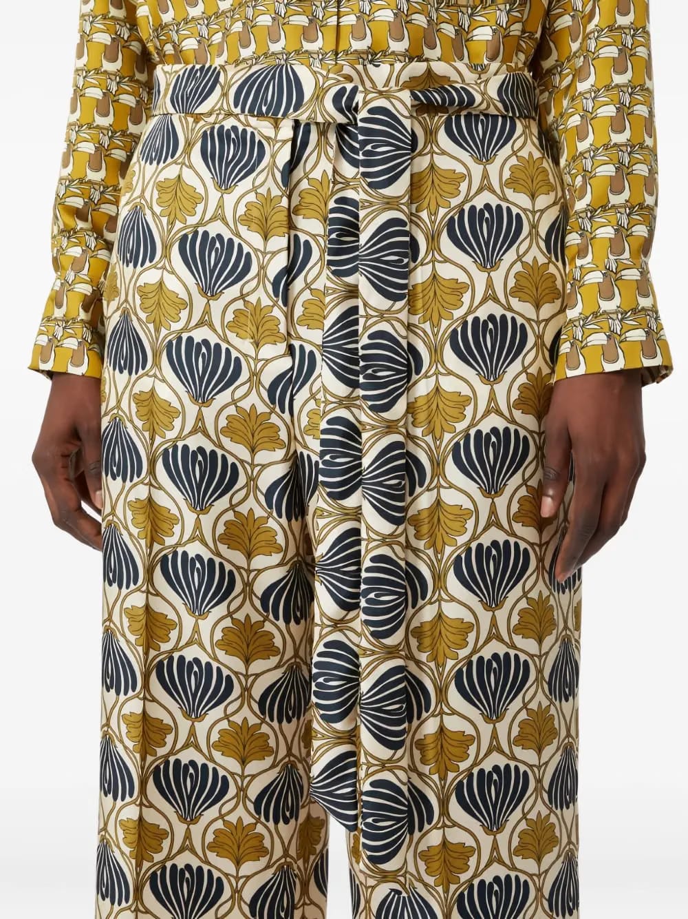 Timec silk trousers