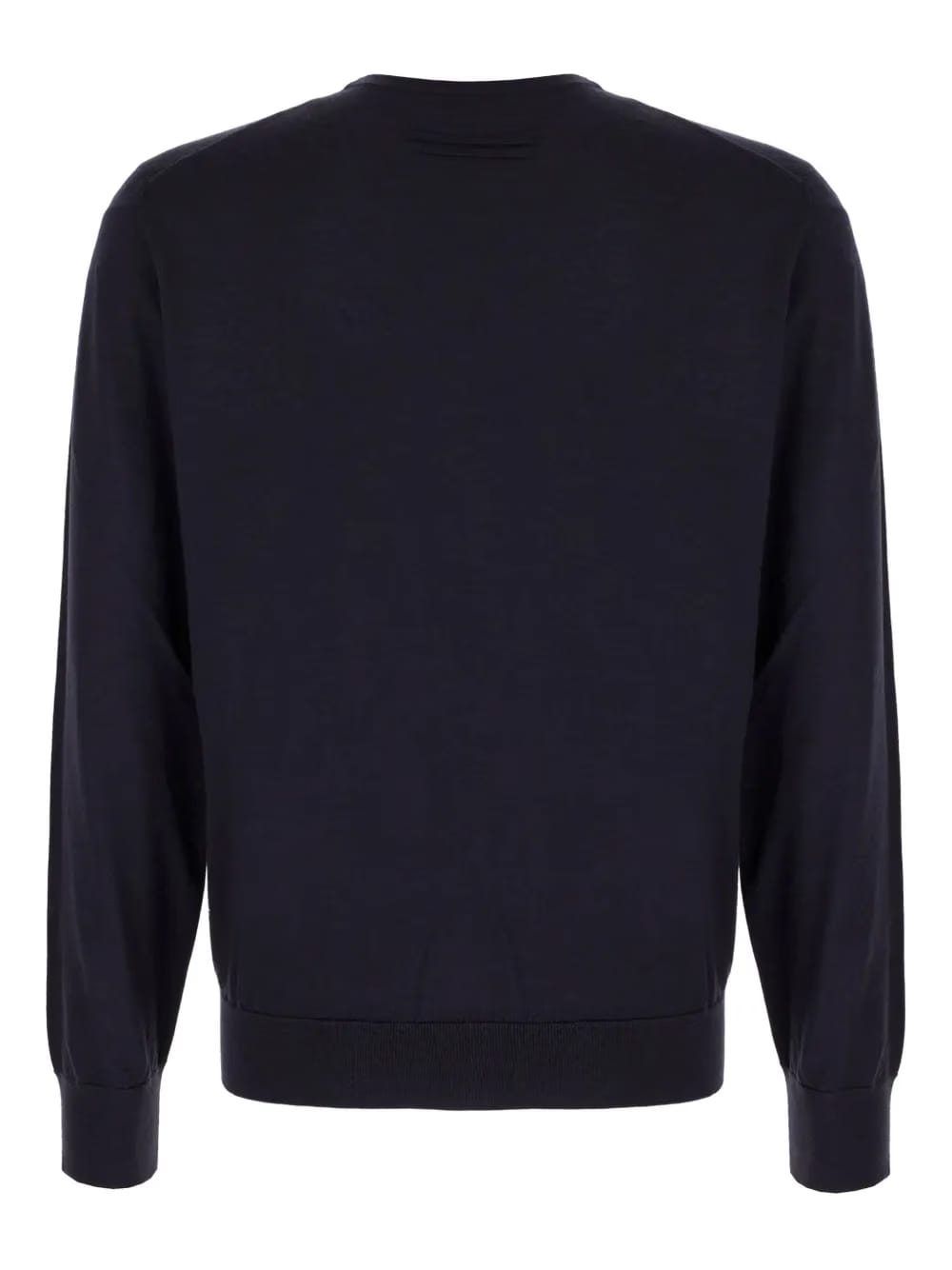 cashmere-silk crew-neck sweater