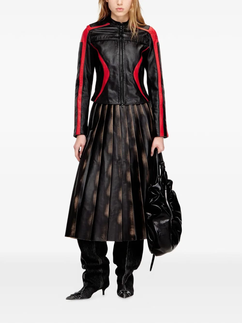 L-Ovable leather jacket