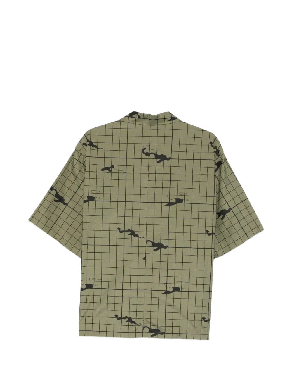 checked-pattern shirt