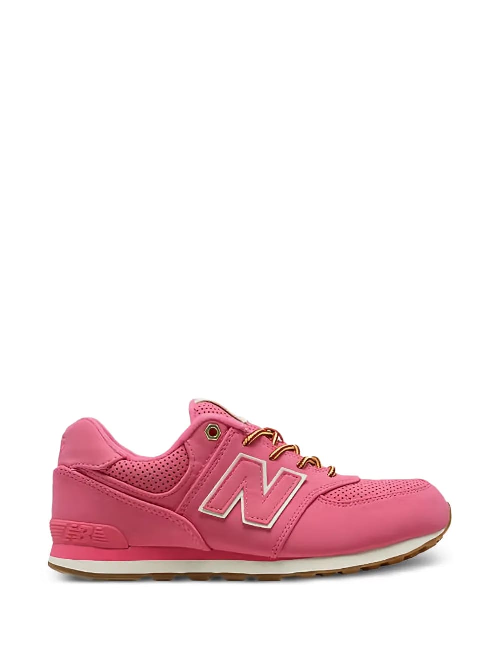 574 logo-patch sneakers