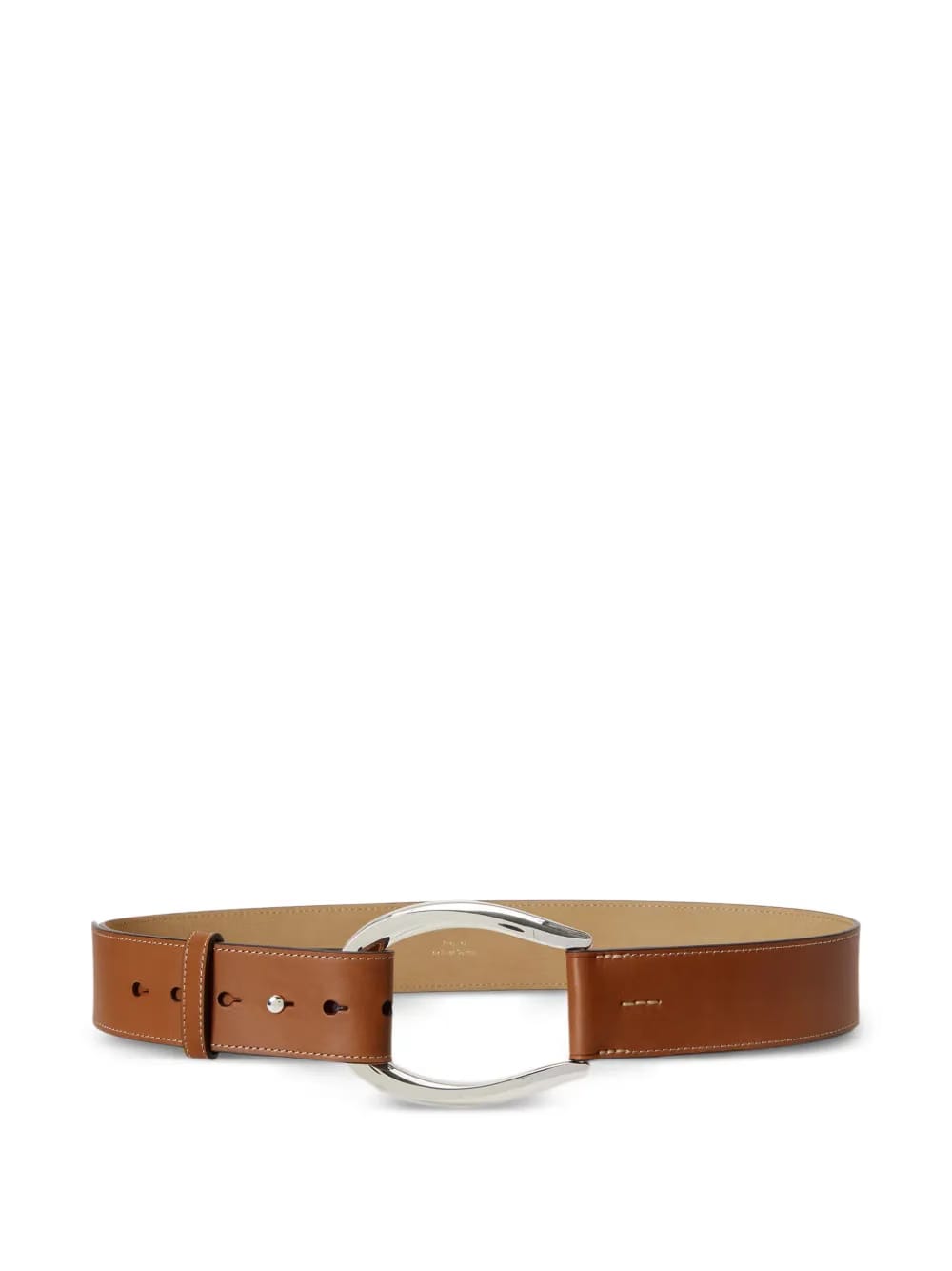 stirrup buckle leather belt