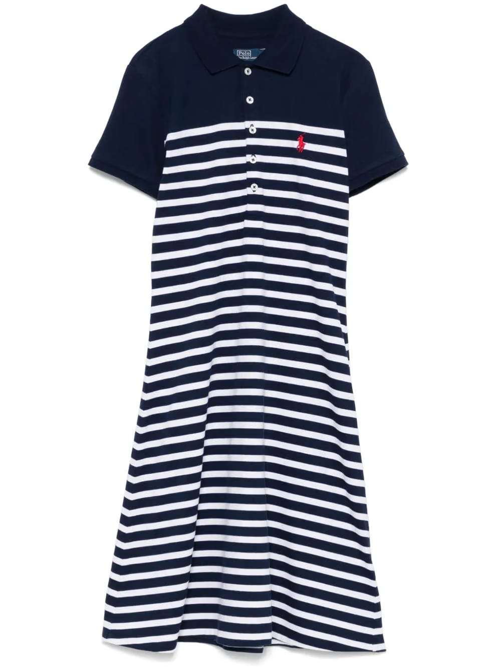 striped mini dress