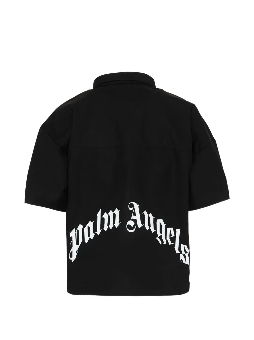 logo-patch short-sleeve shirt