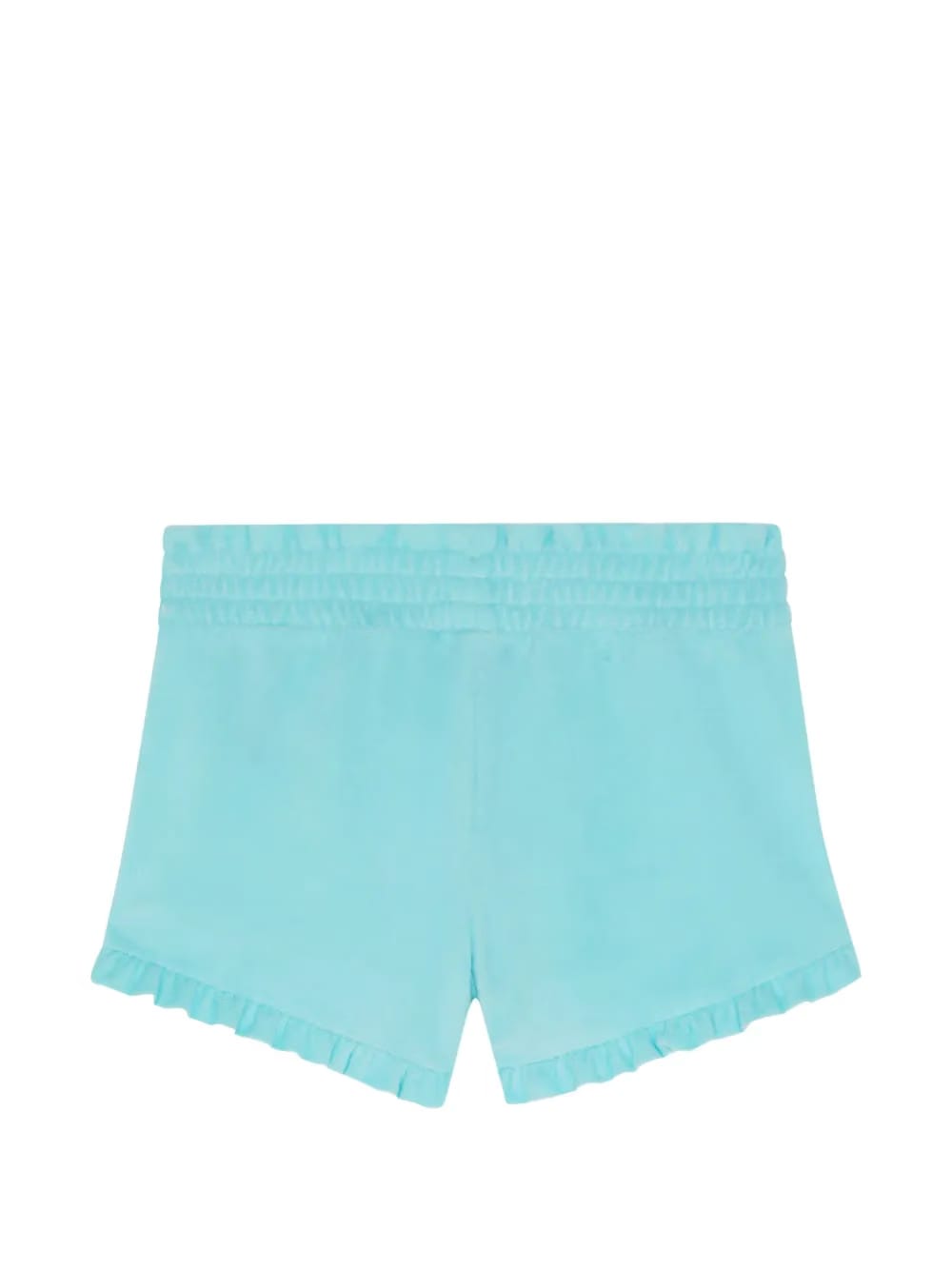turtle-embroidered terry shorts
