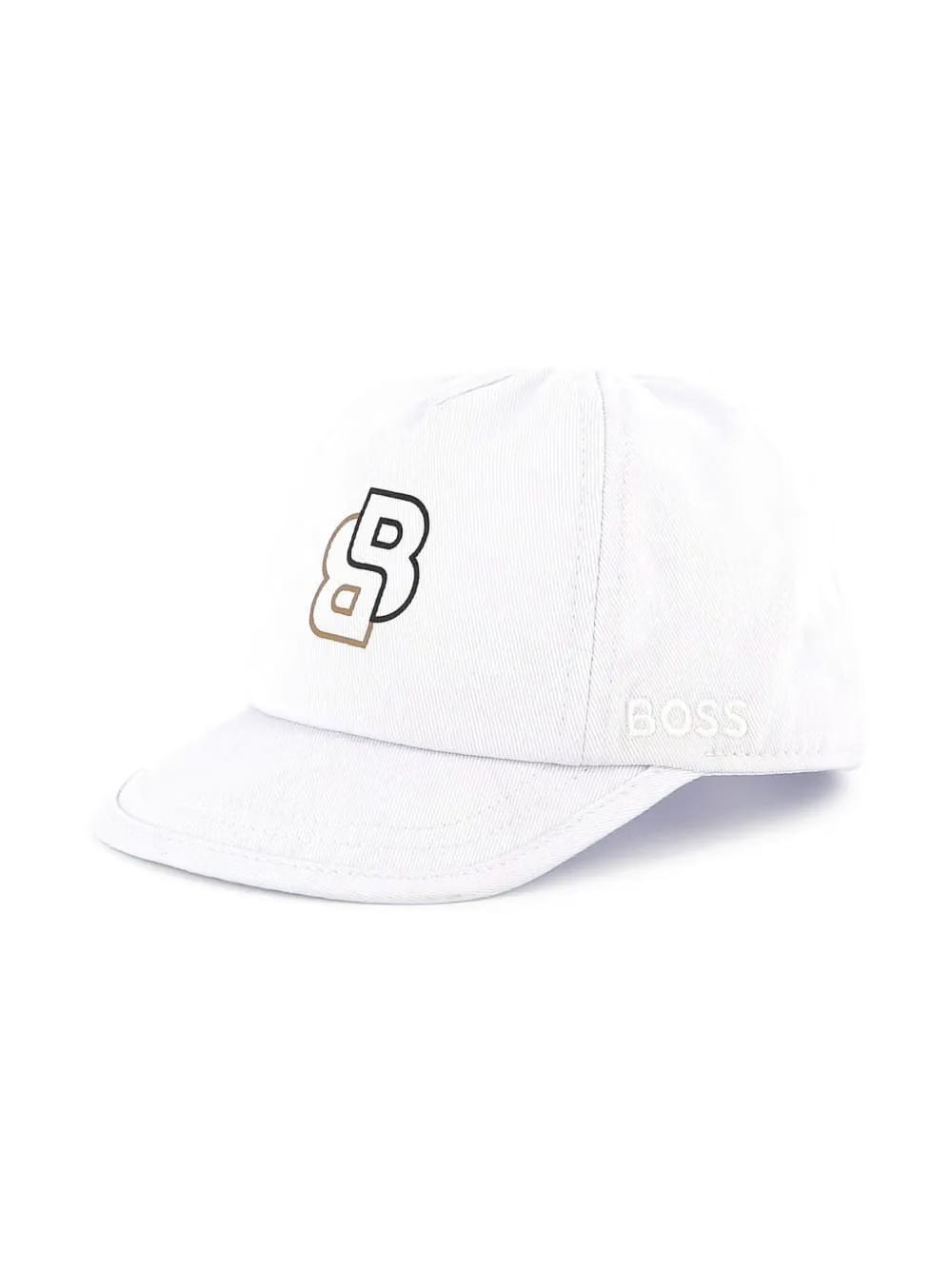 logo-print cap
