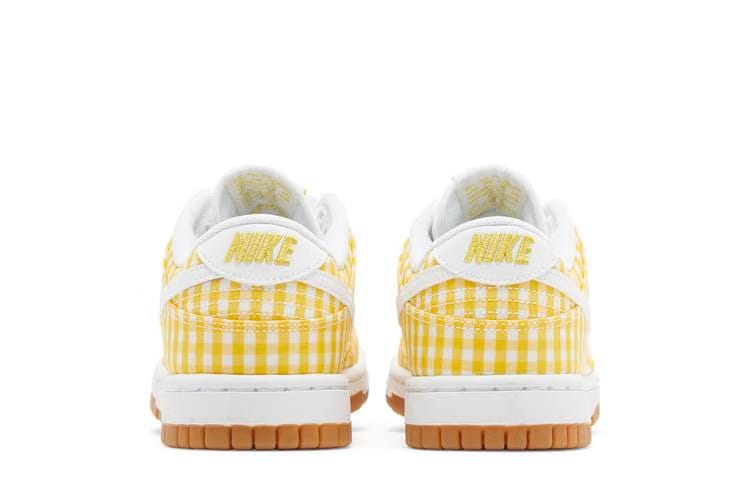 Wmns Dunk Low Yellow Gingham
