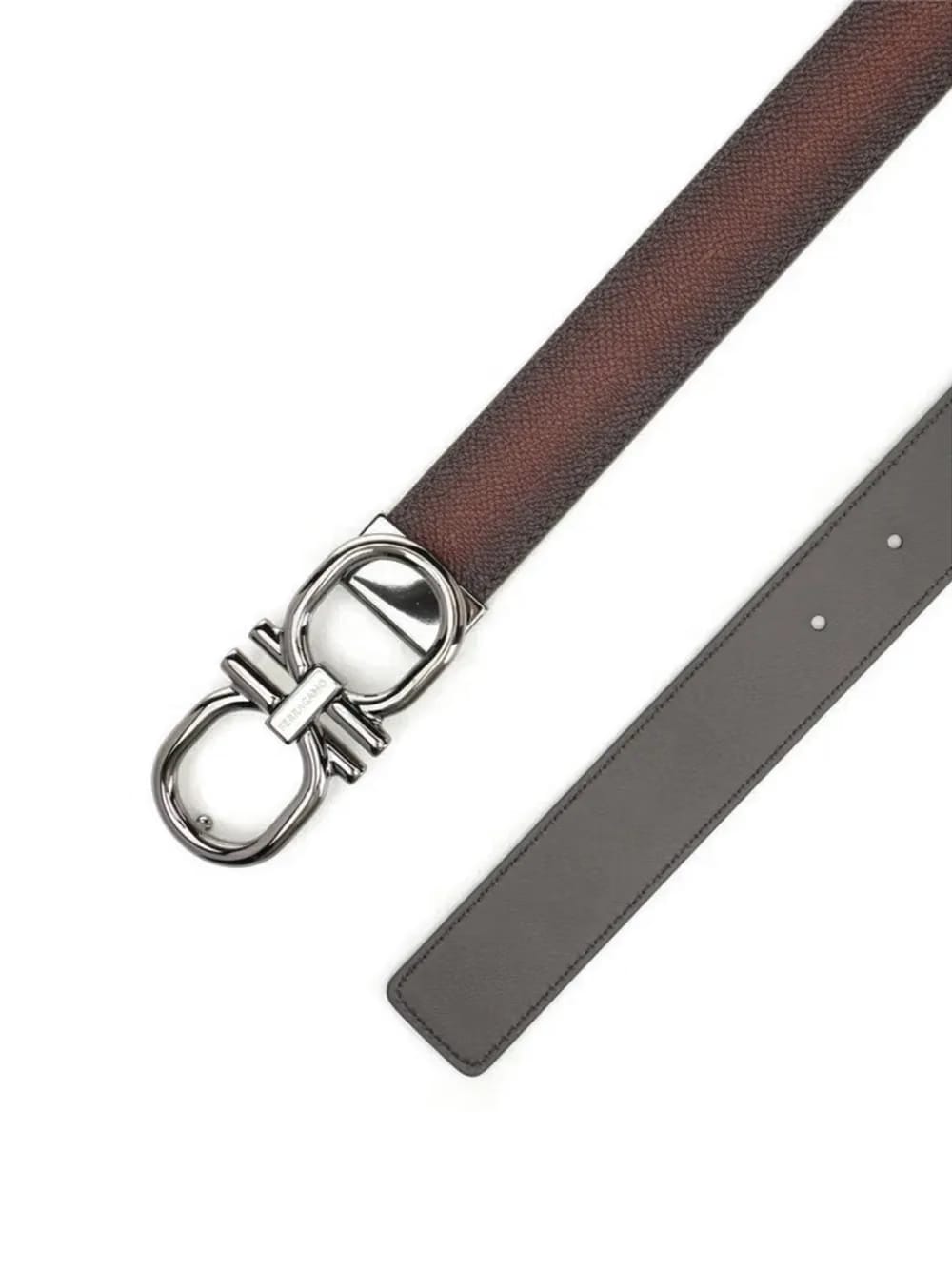 textured-buckle belt