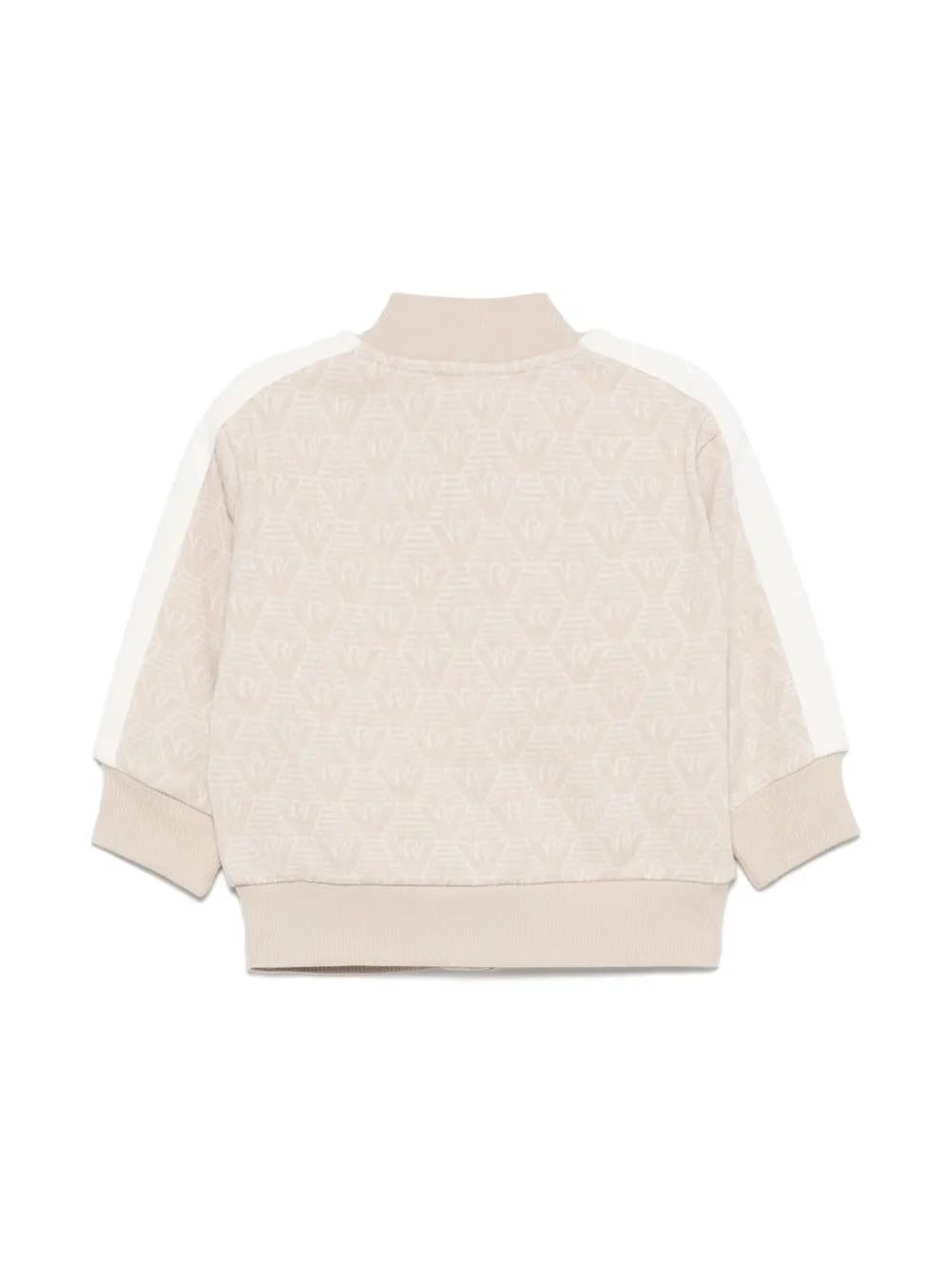 monogram-jacquard sweatshirt