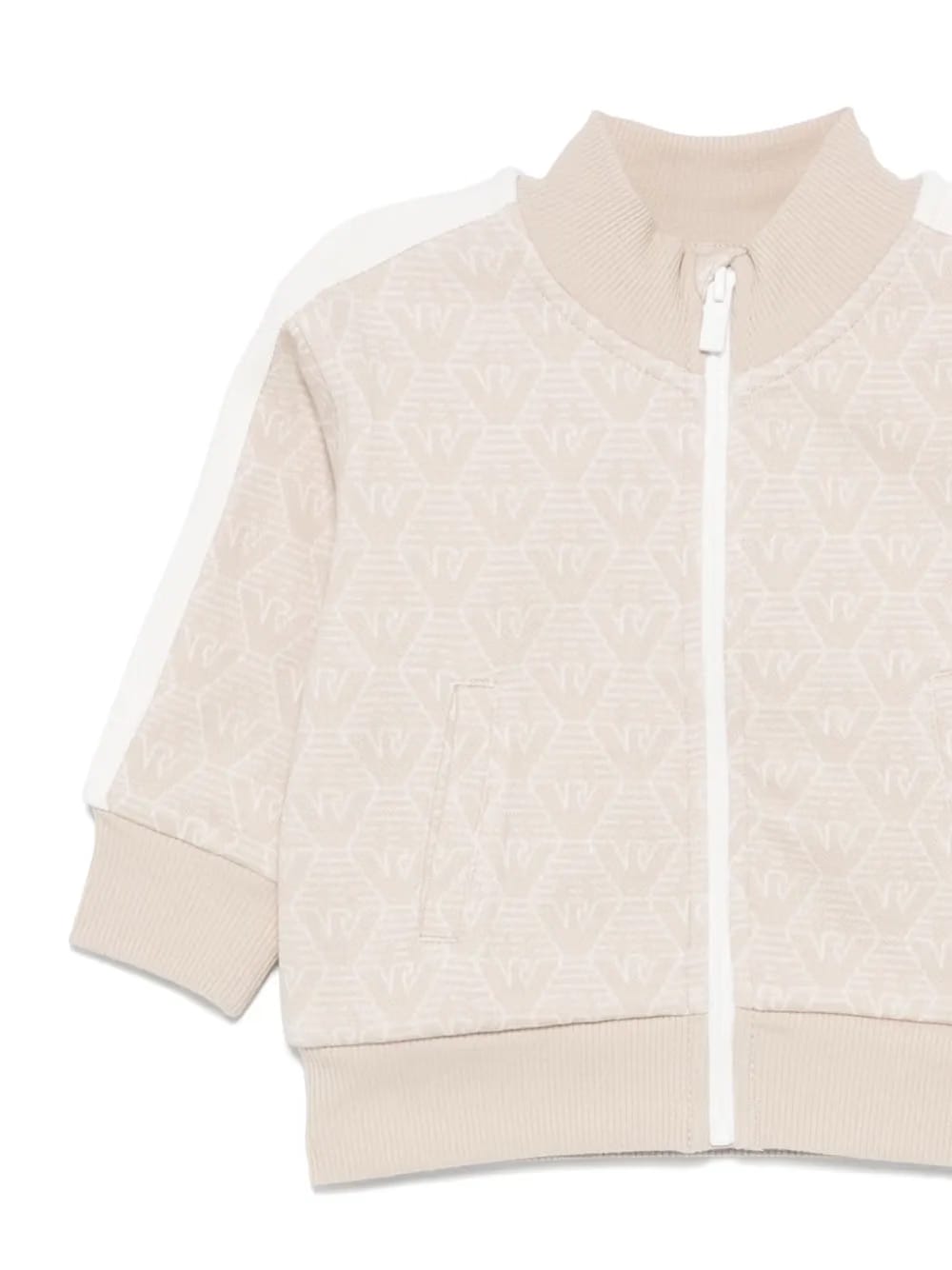monogram-jacquard sweatshirt