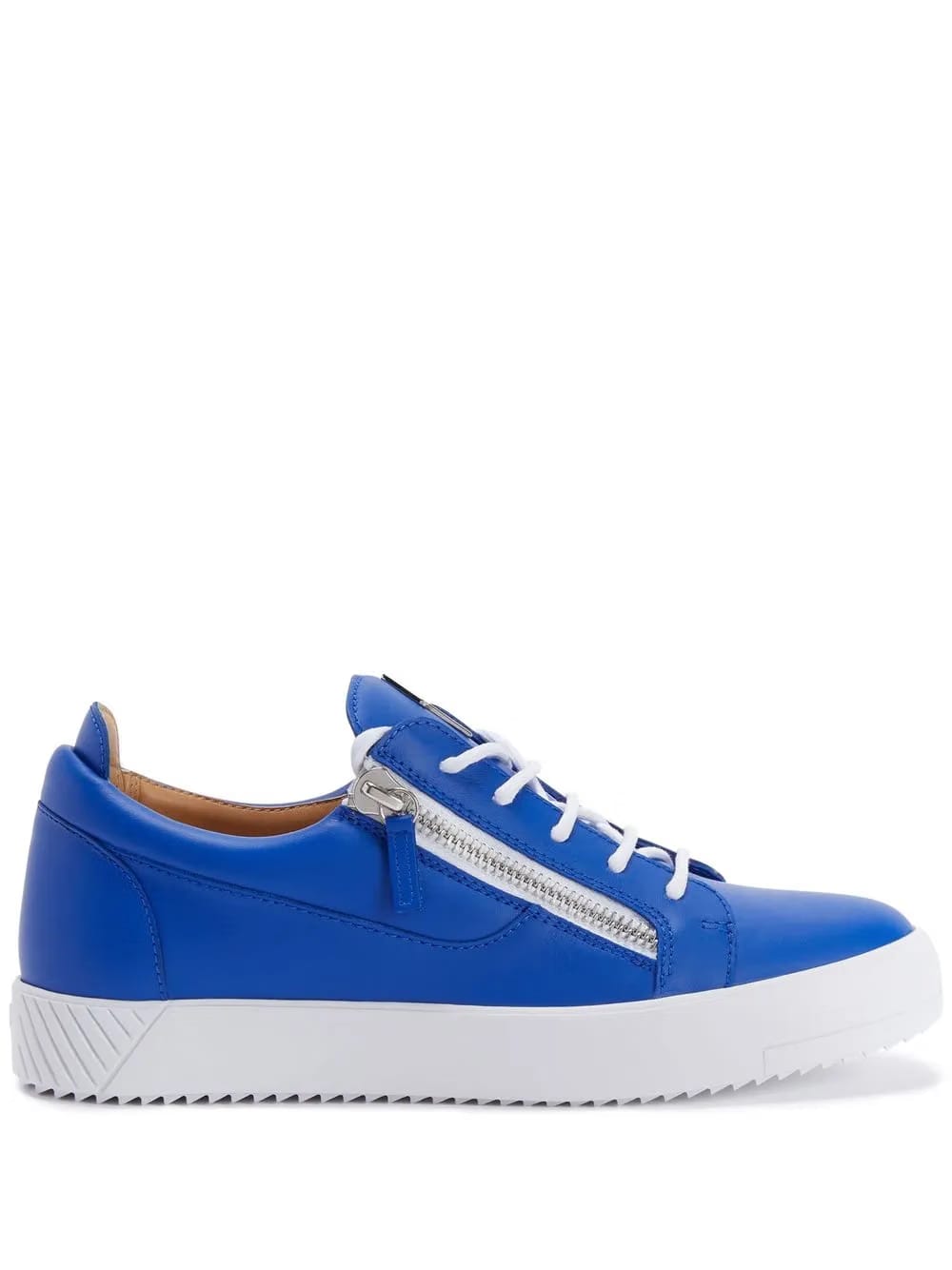 Frankie double-zip low-top sneakers