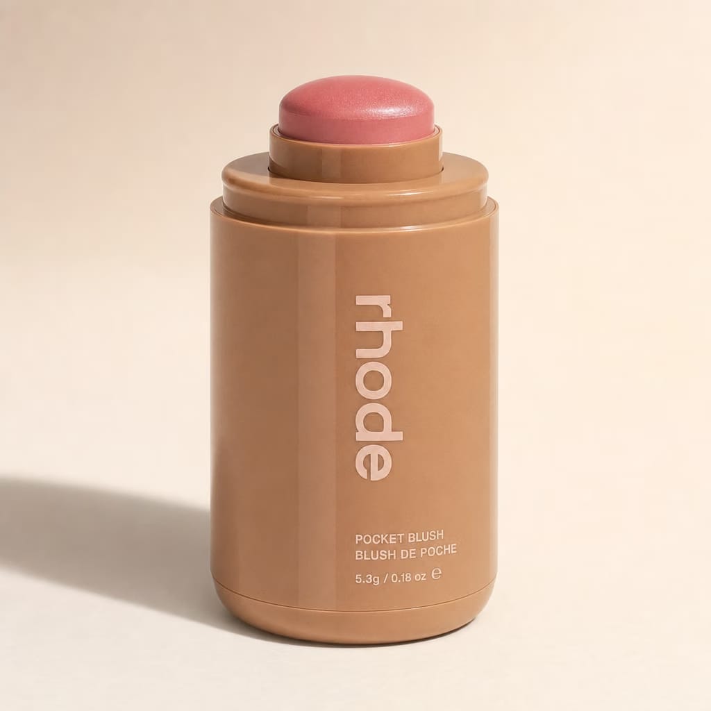 Rhode Pocket blush The natural (sprinkle warm pearly pink)