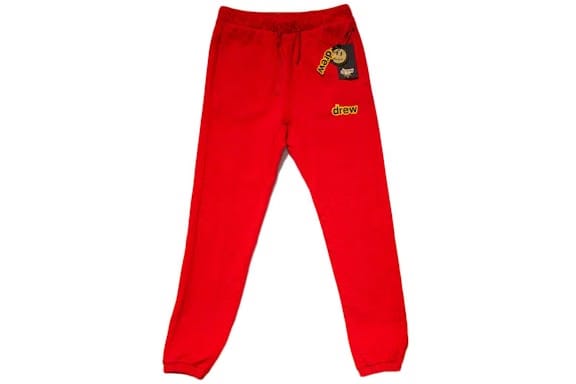 drew house secret sweatpant red