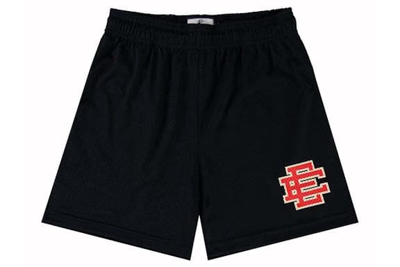 Eric Emanuel EE Basic Shorts (SS24) Black/Red