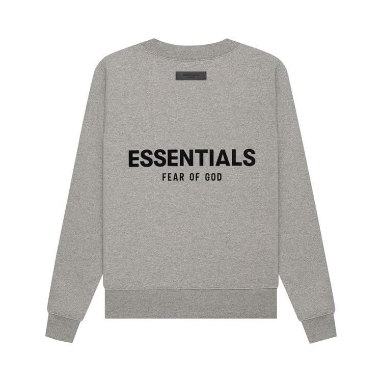Fear of God Essentials Core Collection Crewneck Dark Heather Oatmeal