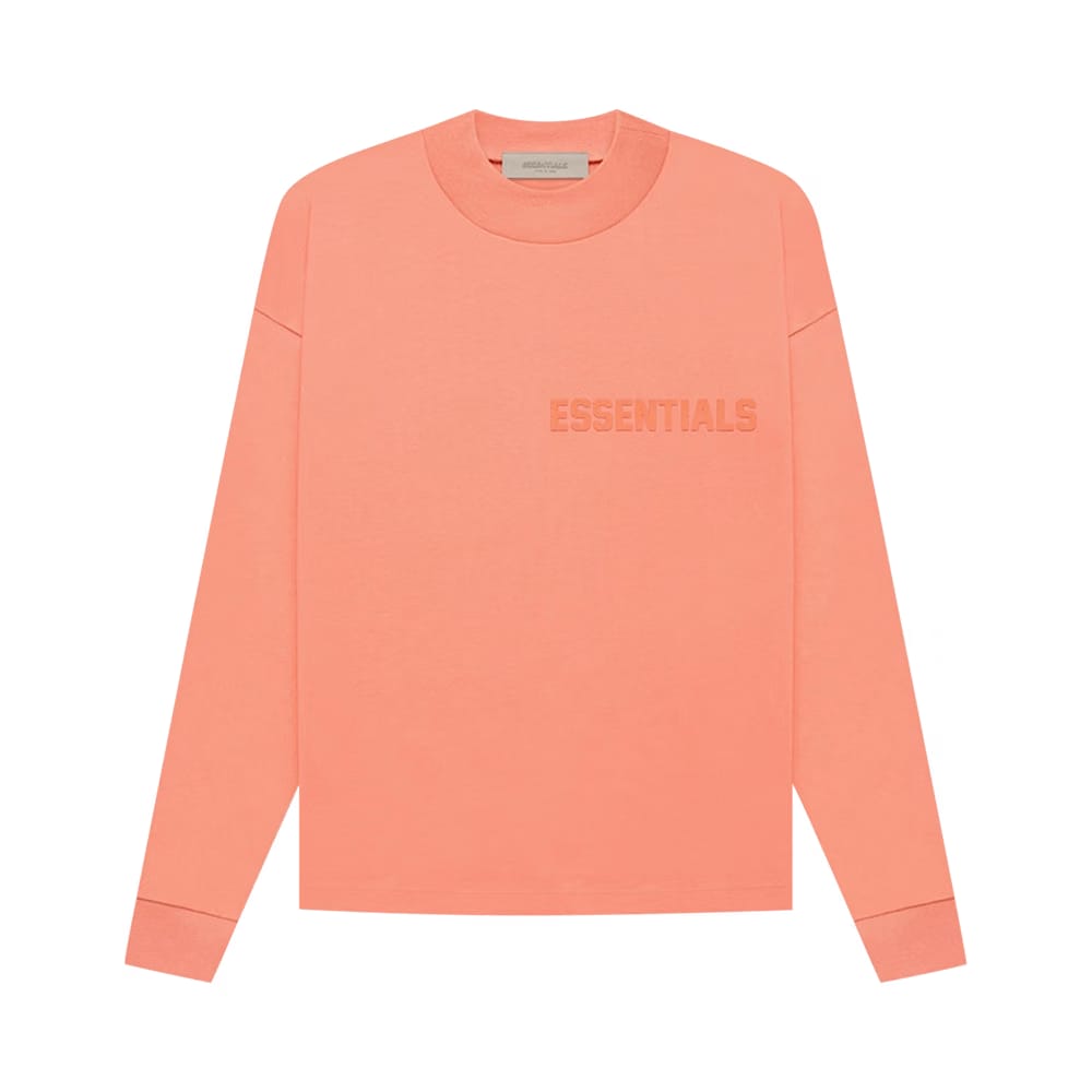 Fear of God Essentials L/S T-Shirt Coral