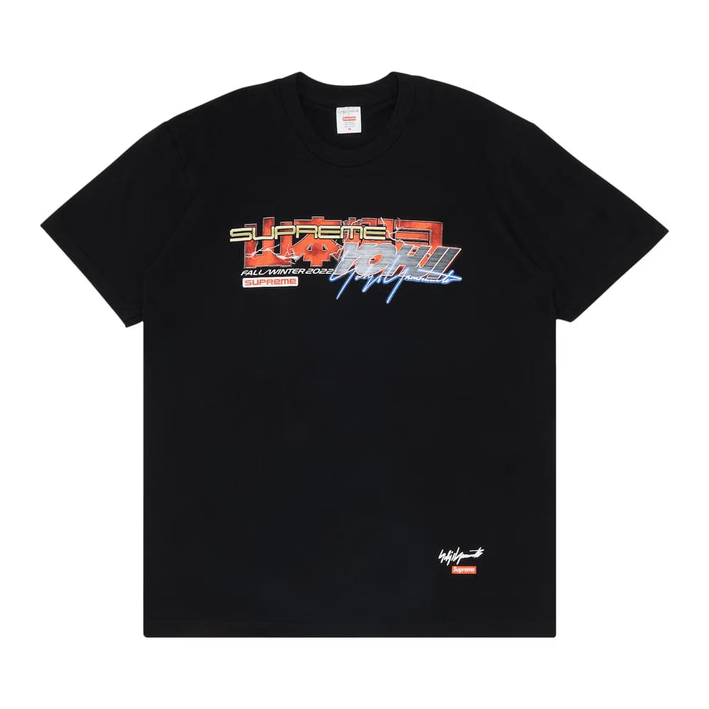 Supreme Yohji Yamamoto TEKKEN T-Shirt Black