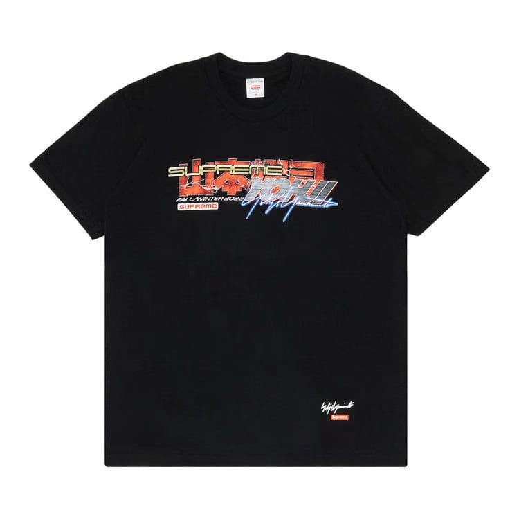 Supreme Yohji Yamamoto TEKKEN T-Shirt Black
