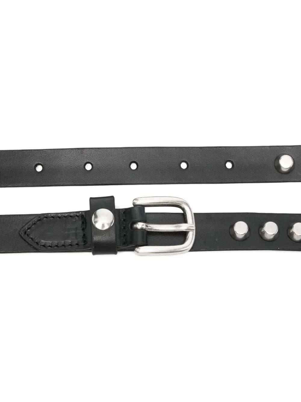 studded buckle belt