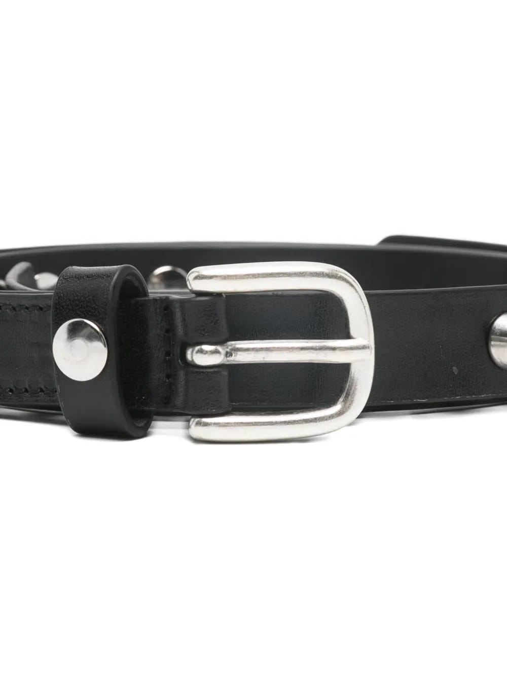 studded buckle belt