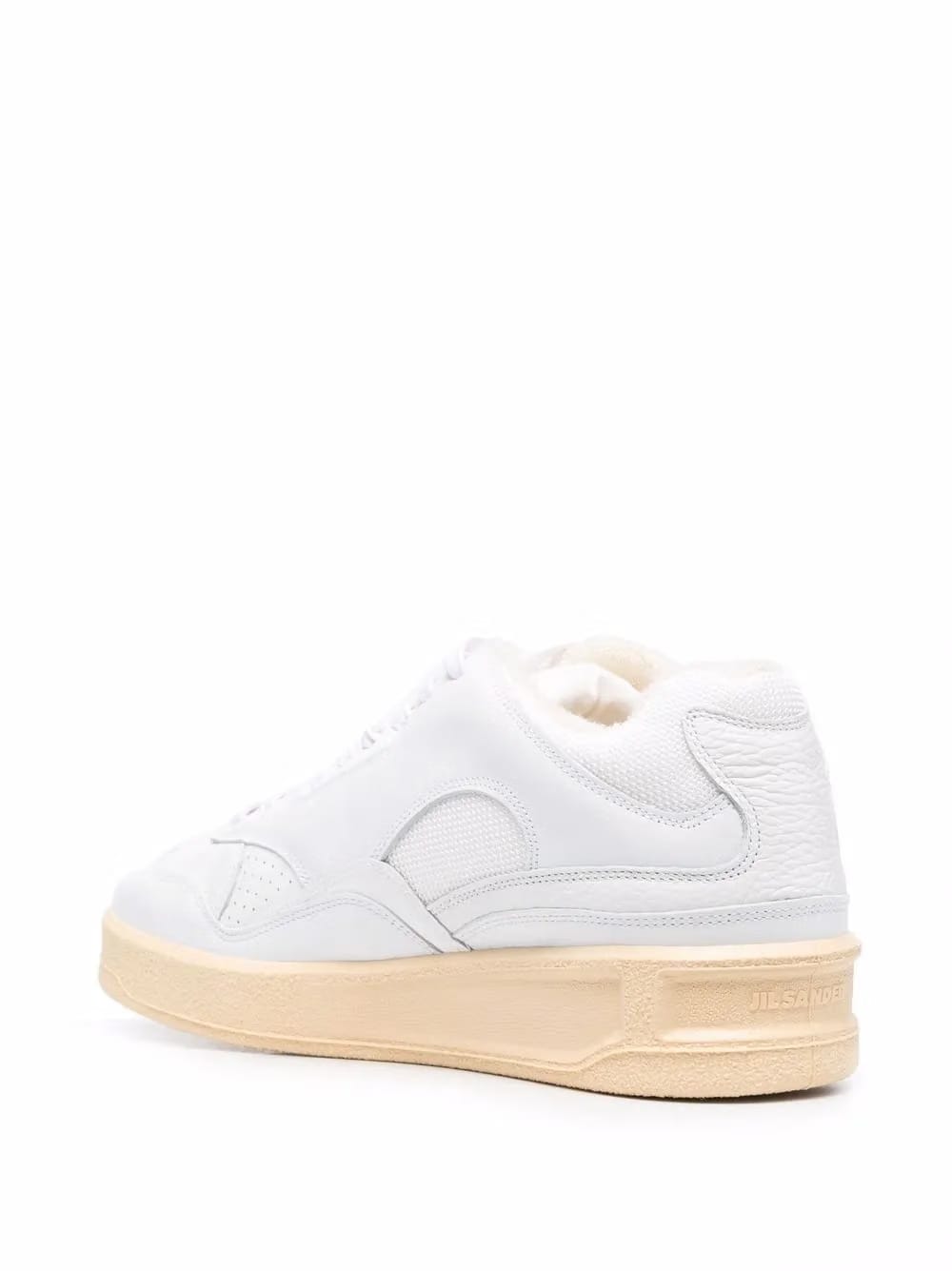 logo-embossed low-top sneakers