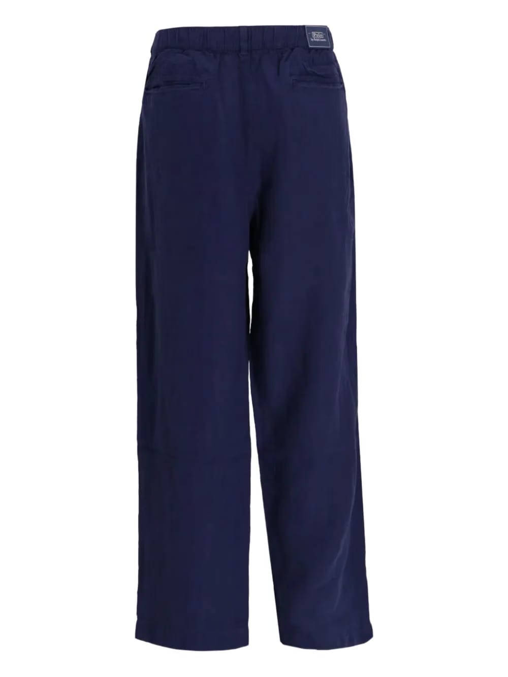 drawstring linen trousers