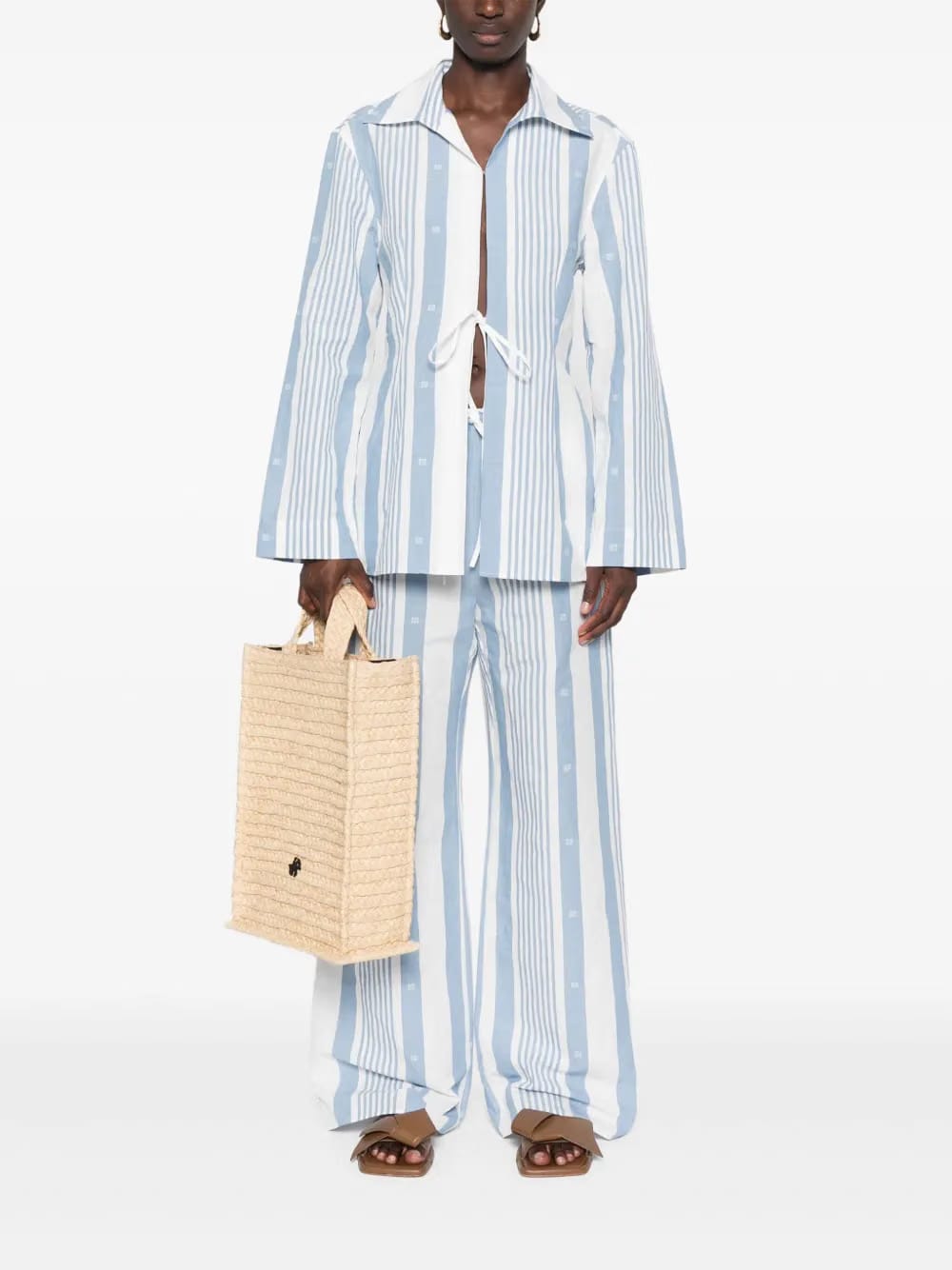 4G Stripes trousers