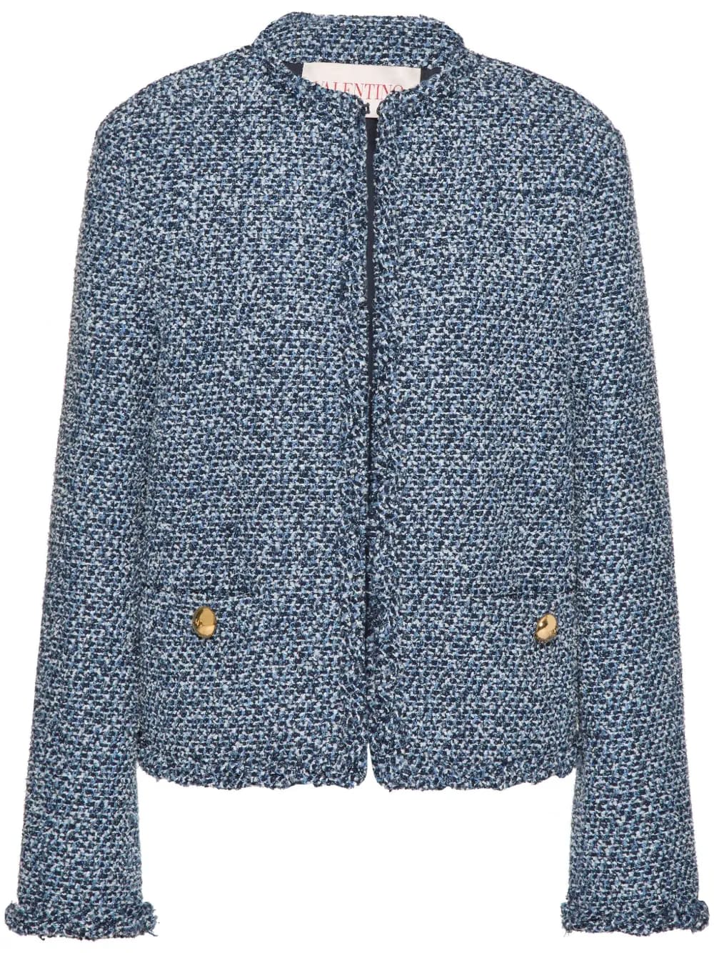 denim tweed jacket