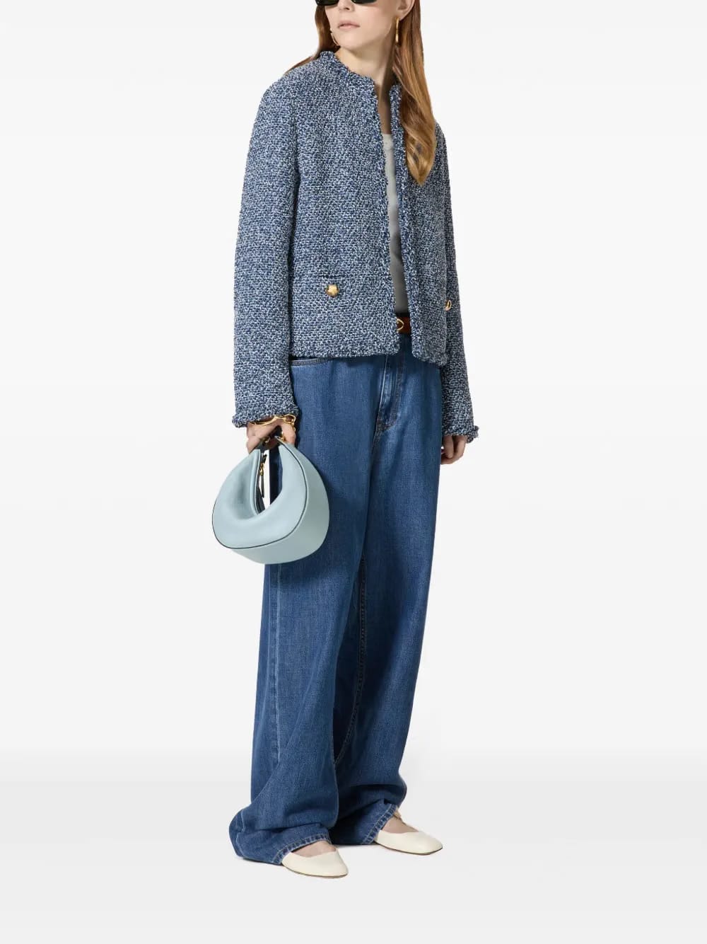 denim tweed jacket