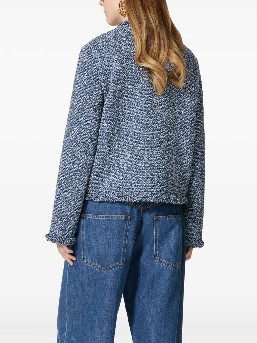denim tweed jacket