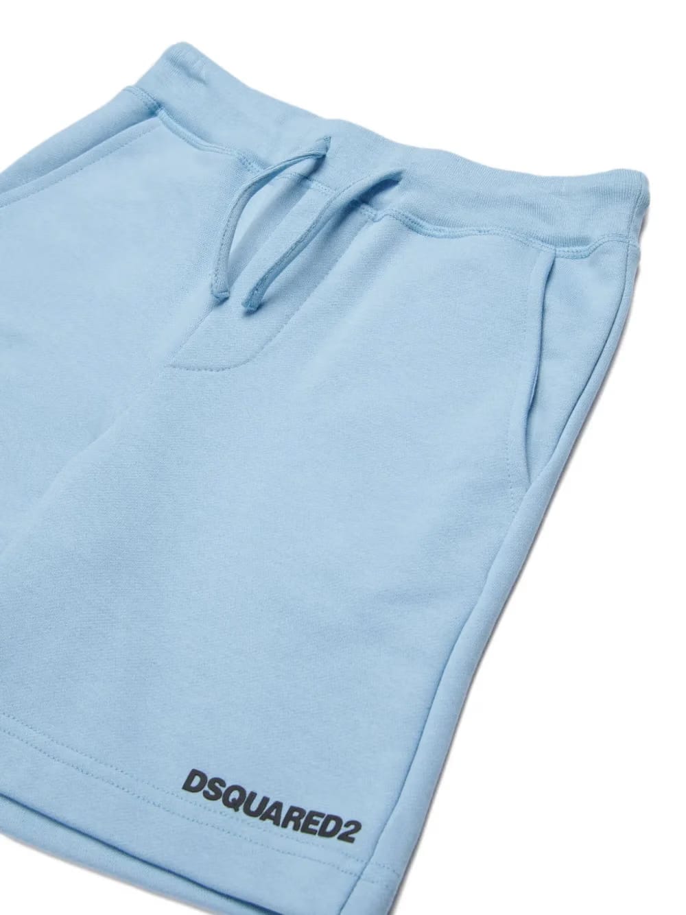 drawstring logo-print fleece shorts