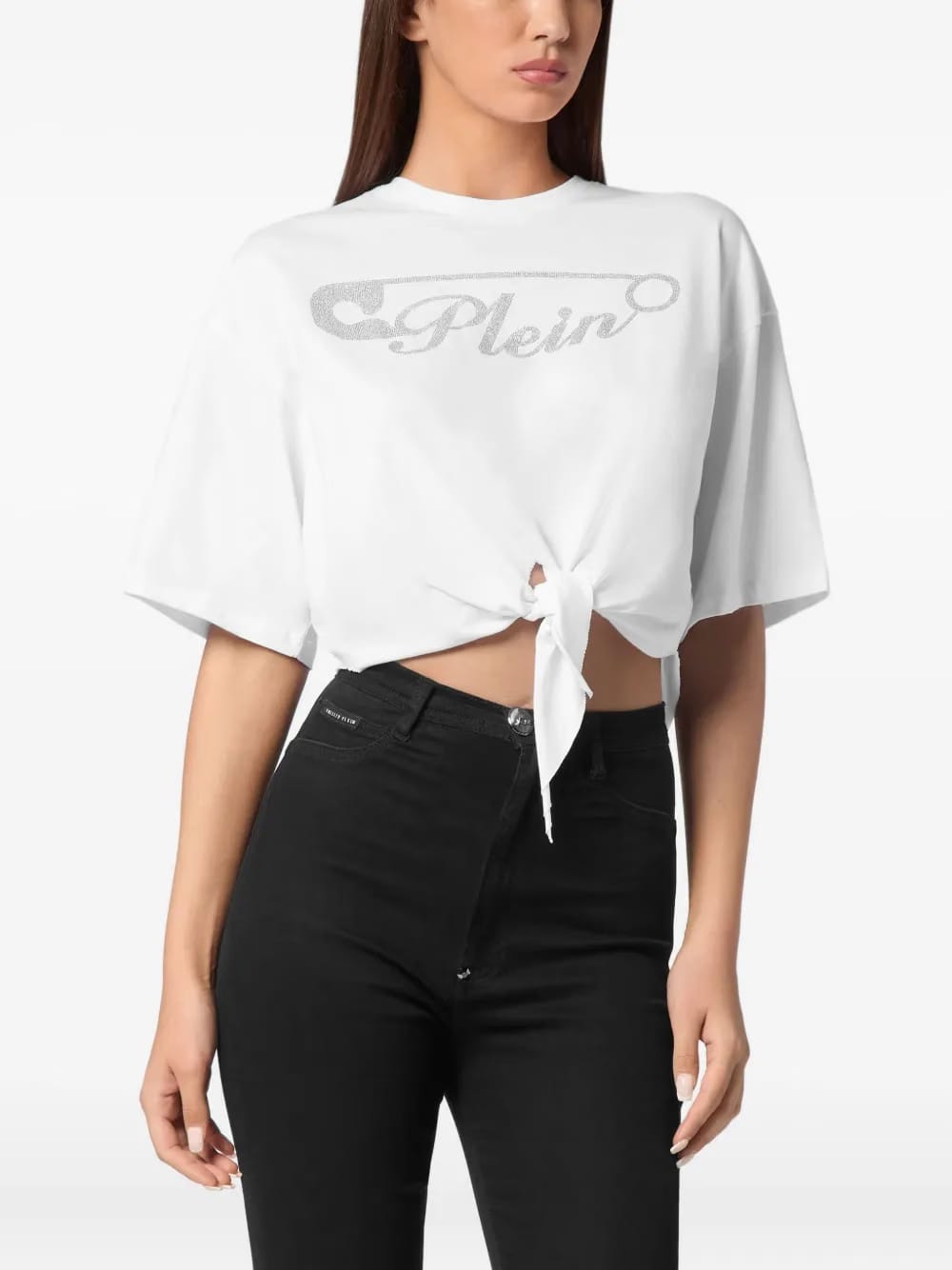 cropped cotton T-Shirt