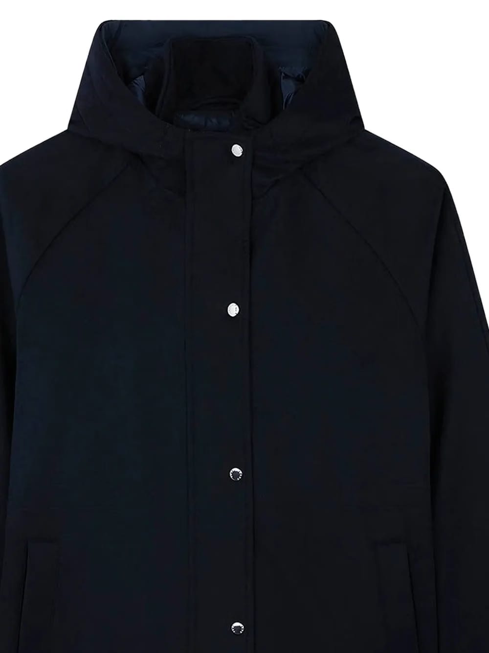 hooded cashmere parka