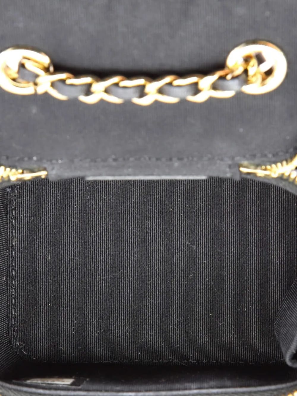 Camellia Bow Vanity Case with Chain Quilted Lambskin Mini crossbody bag