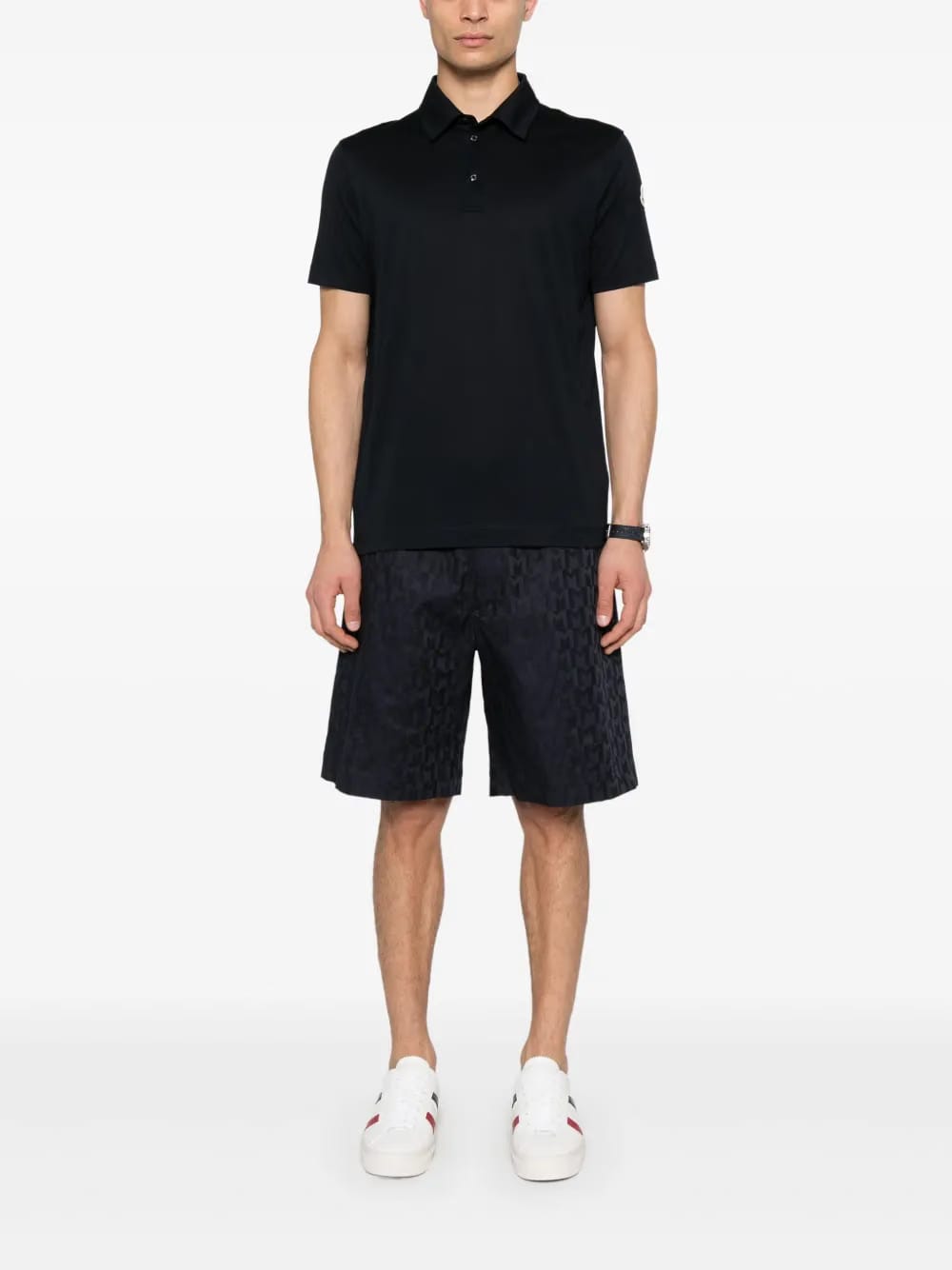 monogram jacquard shorts