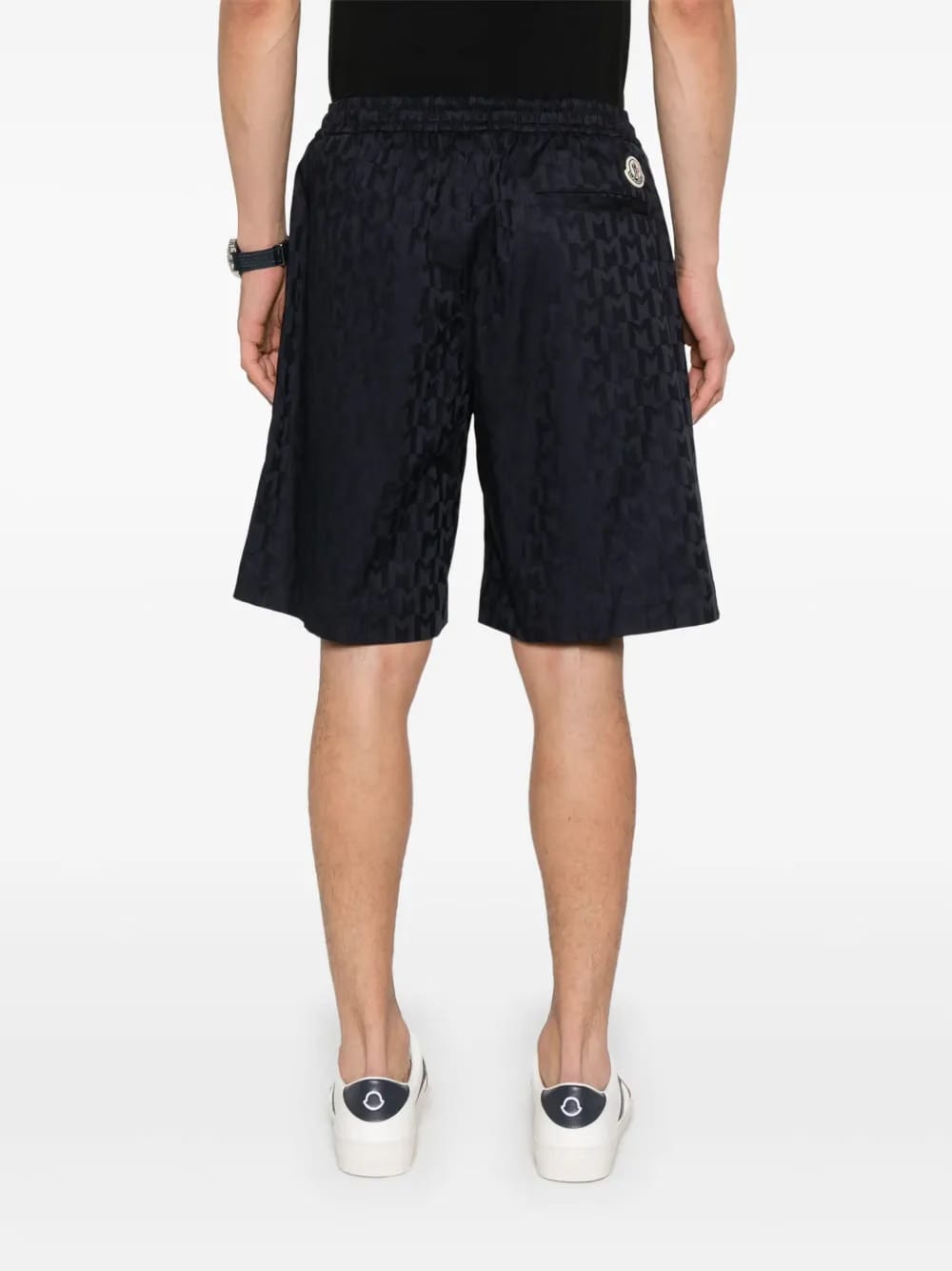 monogram jacquard shorts