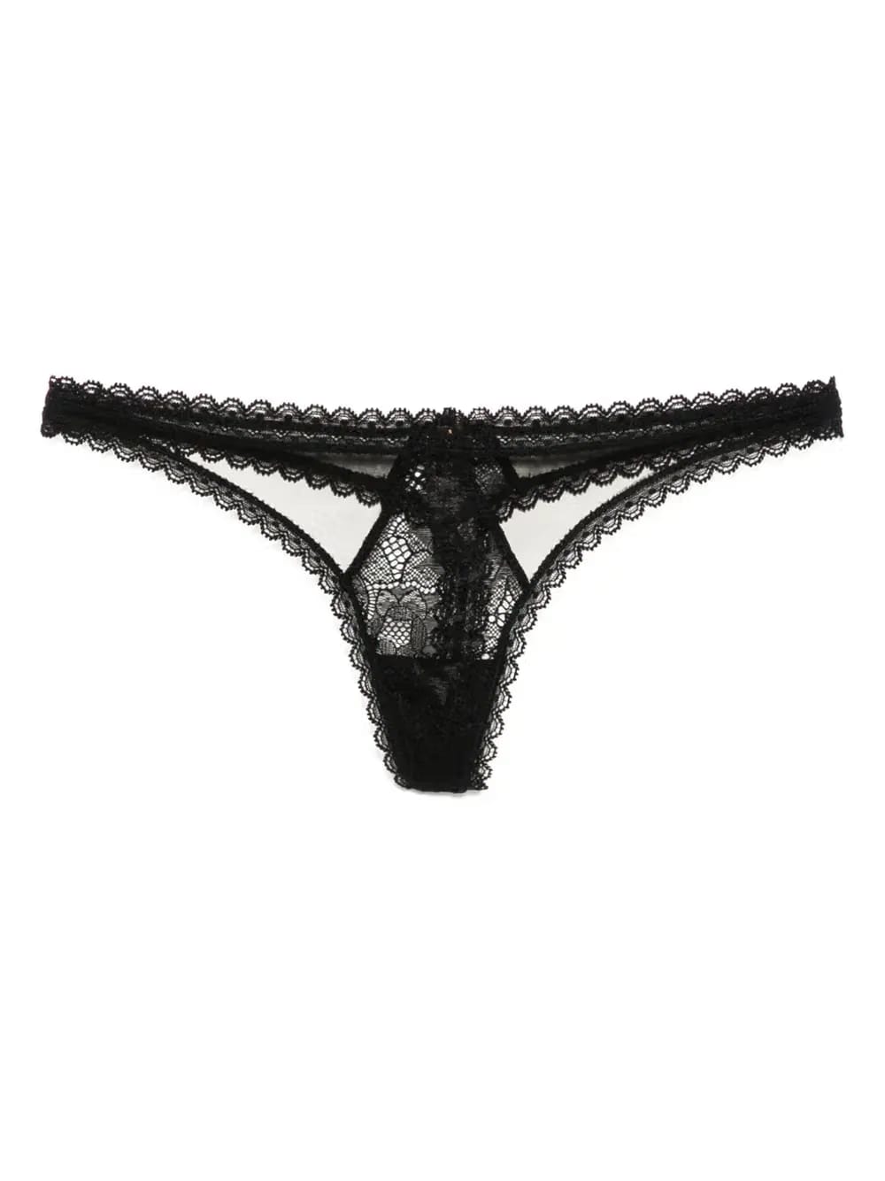 Dahlia lace thong