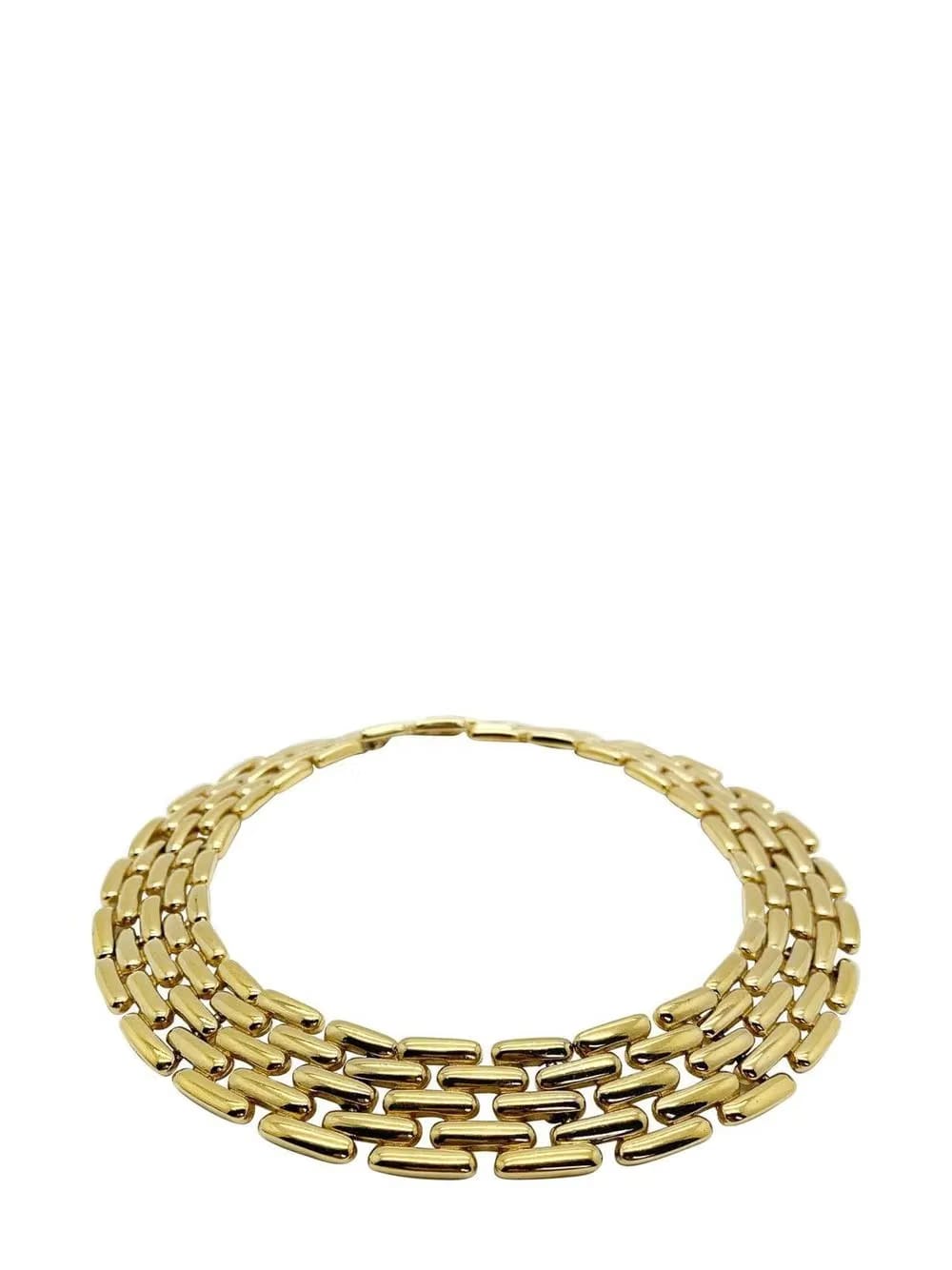 1980s chain-link choker necklace