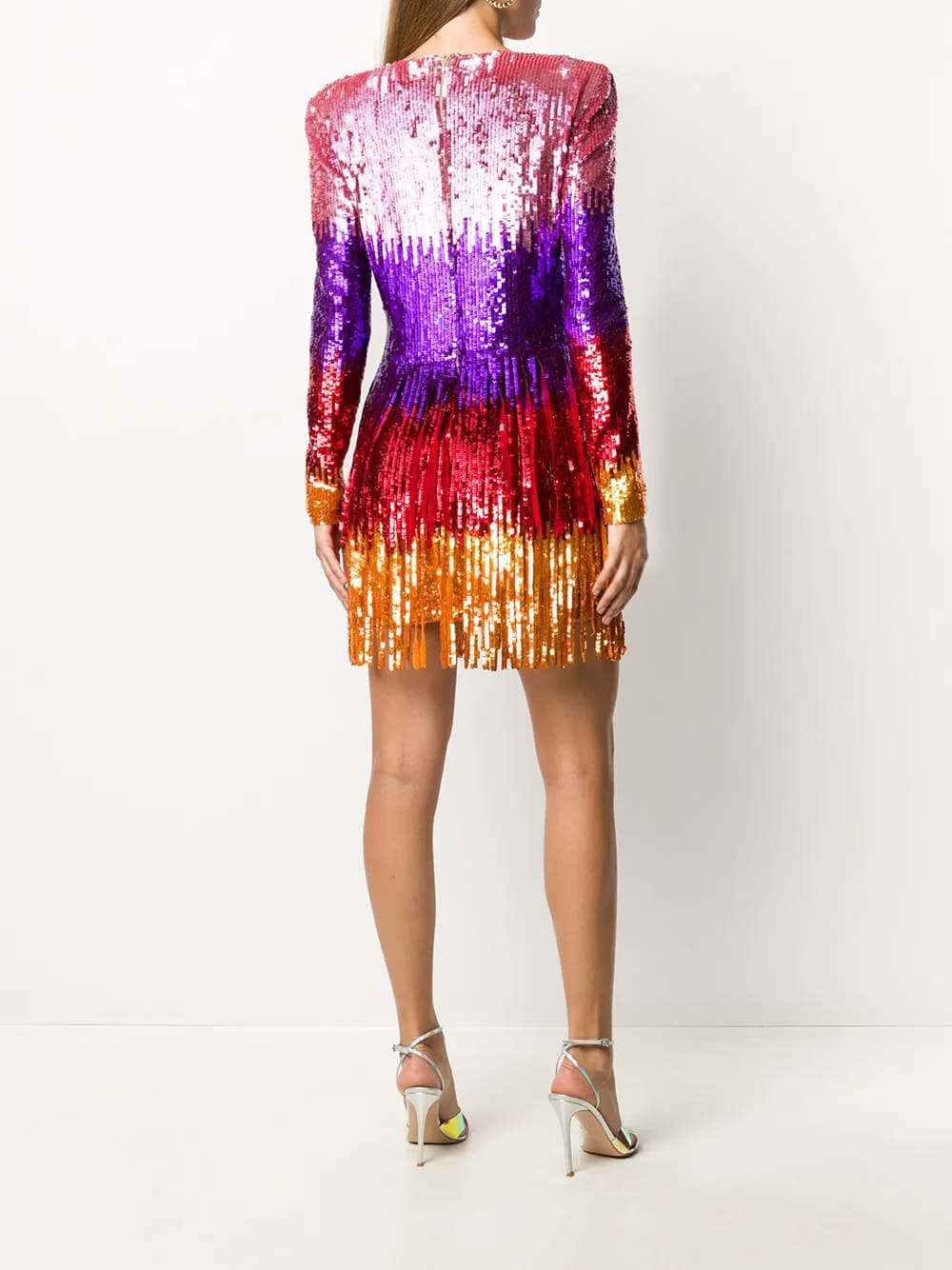 colour-block mini dress