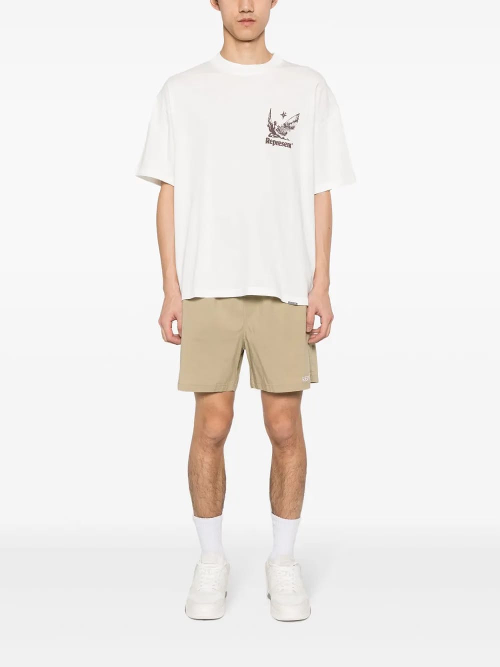 logo-embroidered bermuda shorts