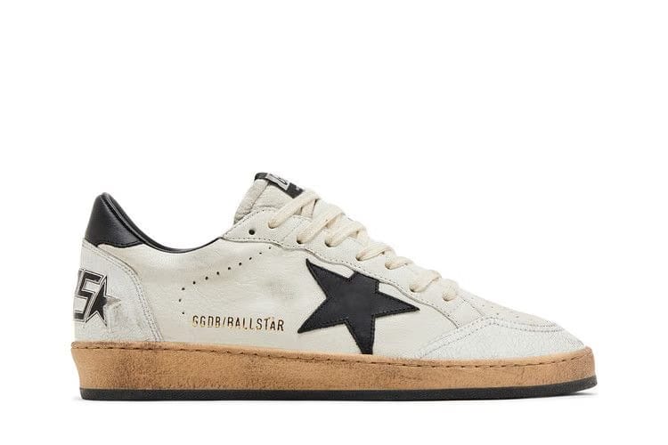 Golden Goose Ball Star White Black