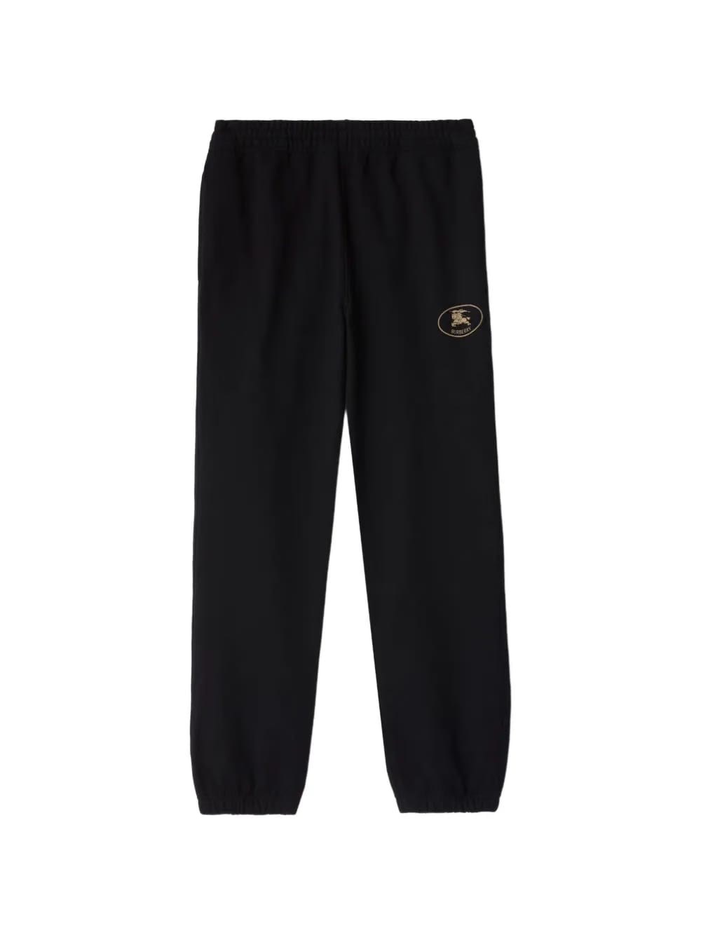Knight-stamp cotton track pants