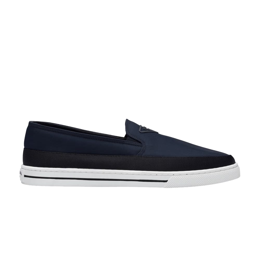 Prada Nylon Slip-On Ultramarine