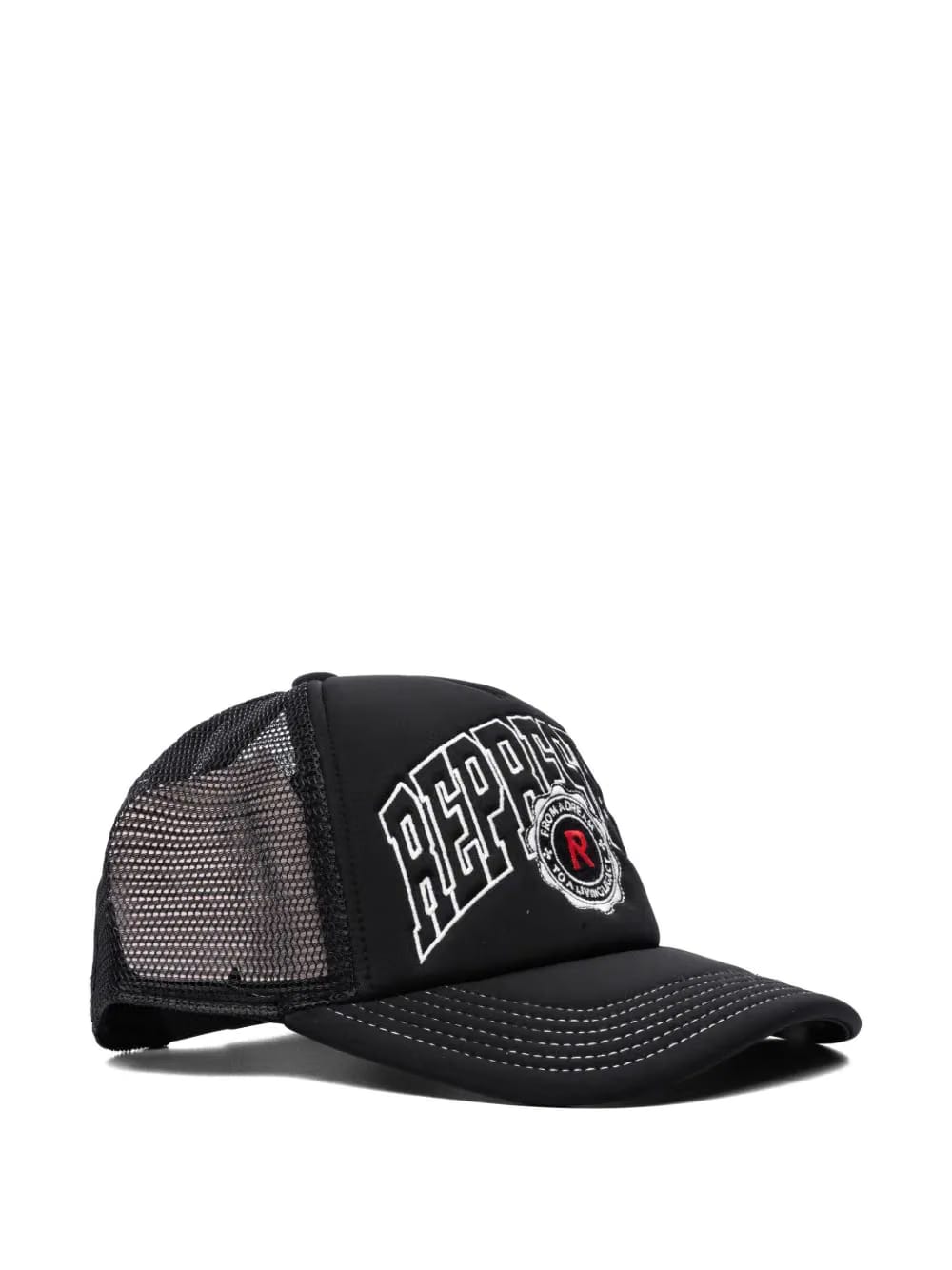 embroidered mesh cap hat