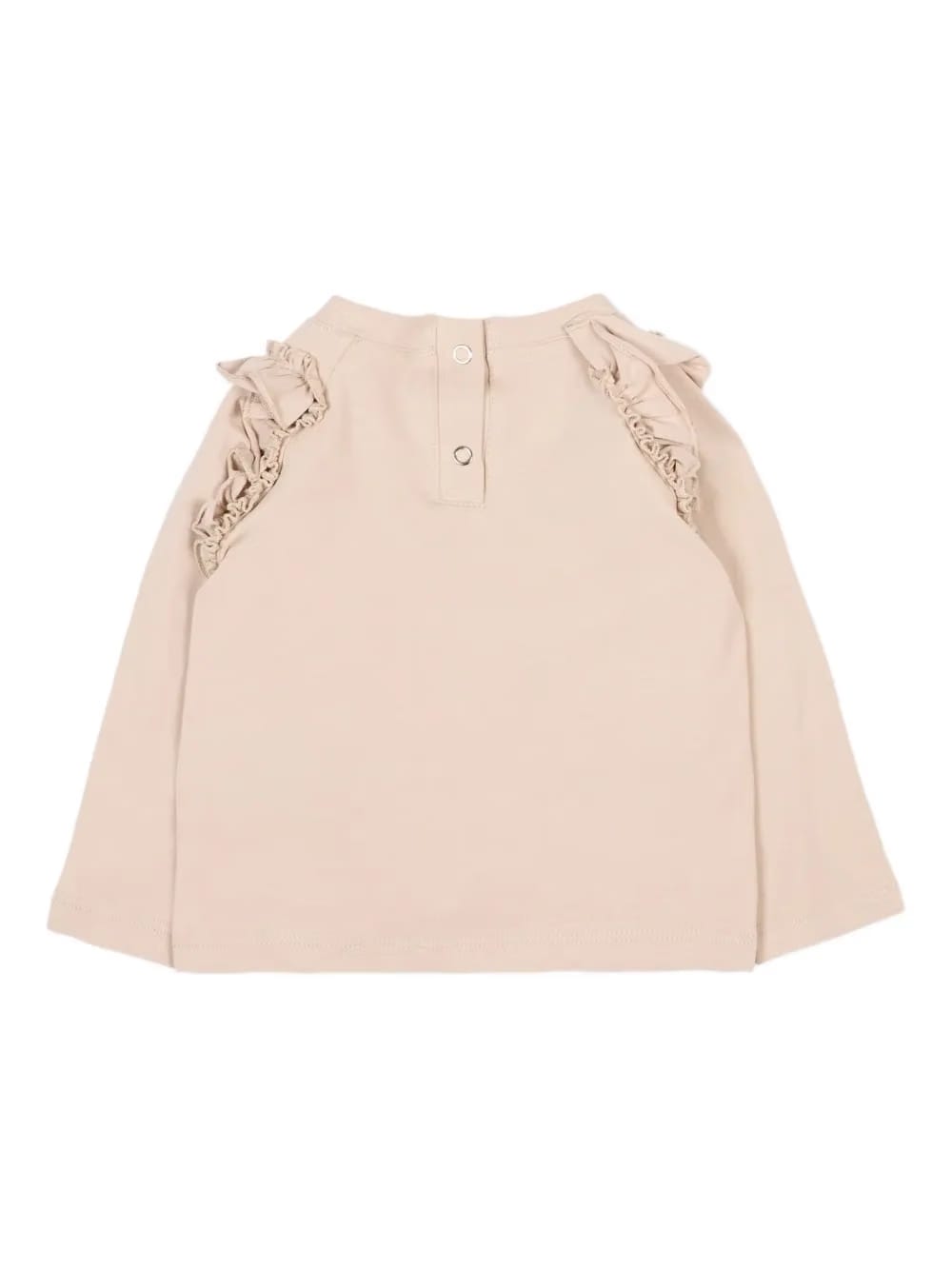 ruffled long -sleeve T-Shirt