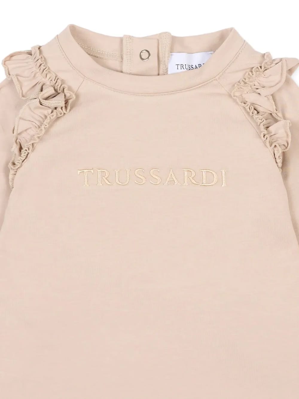 ruffled long -sleeve T-Shirt