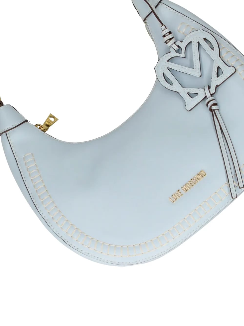 heart-charm shoulder bag