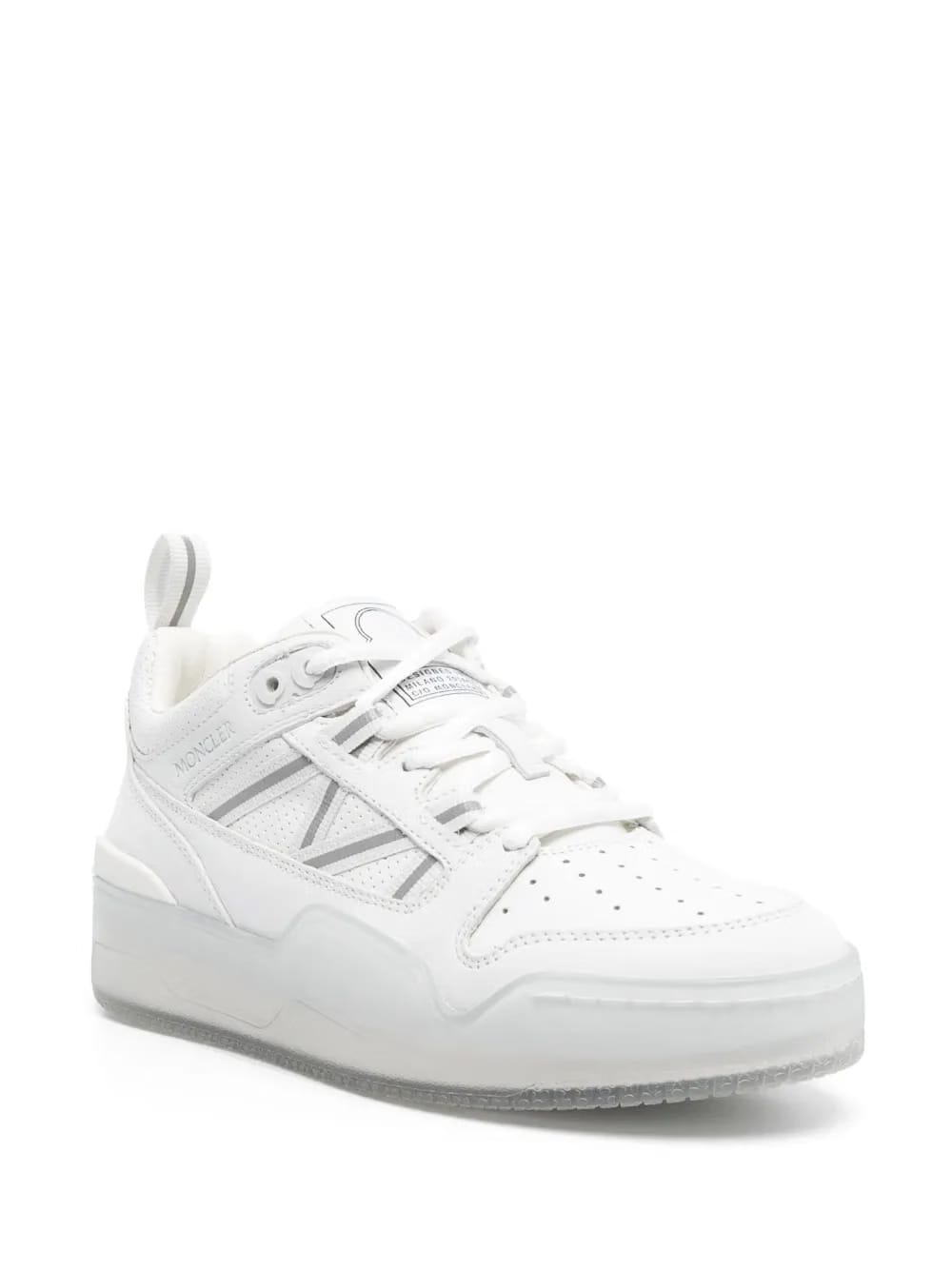Pivot low-top leather sneakers
