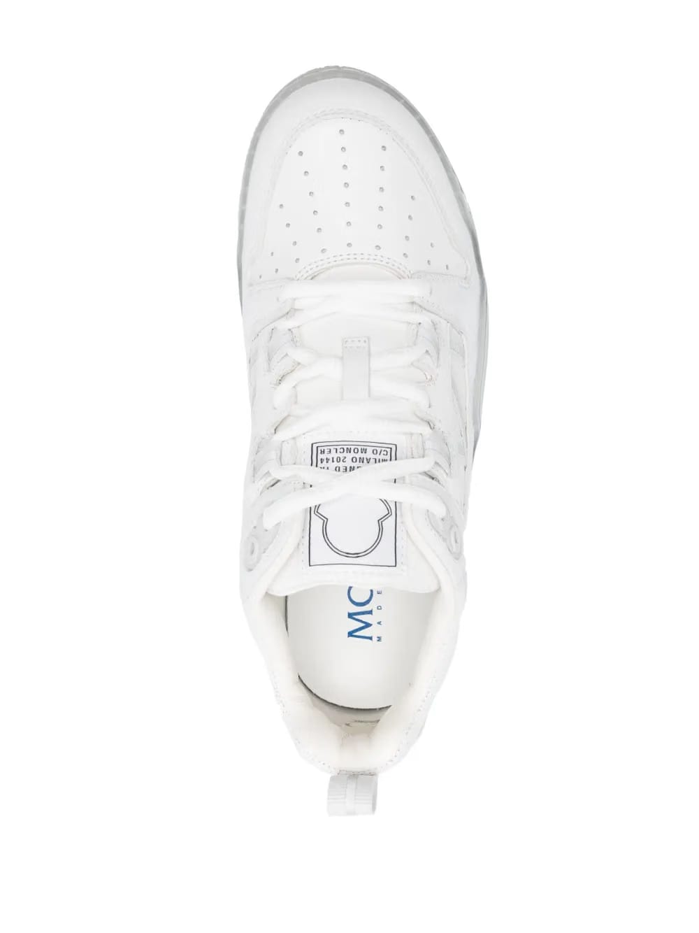 Pivot low-top leather sneakers